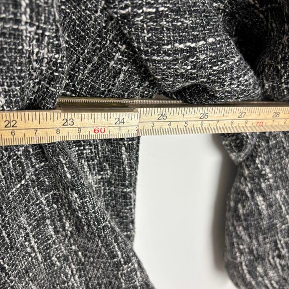 NWT BloomChic Tweed Pocket Button Jacket Gray Women’s Plus 18/20 Academia - Picture 9 of 10